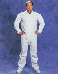 Coverall, Microporous, Elastic Wrist and Ankle, Zipper FrontAbso™